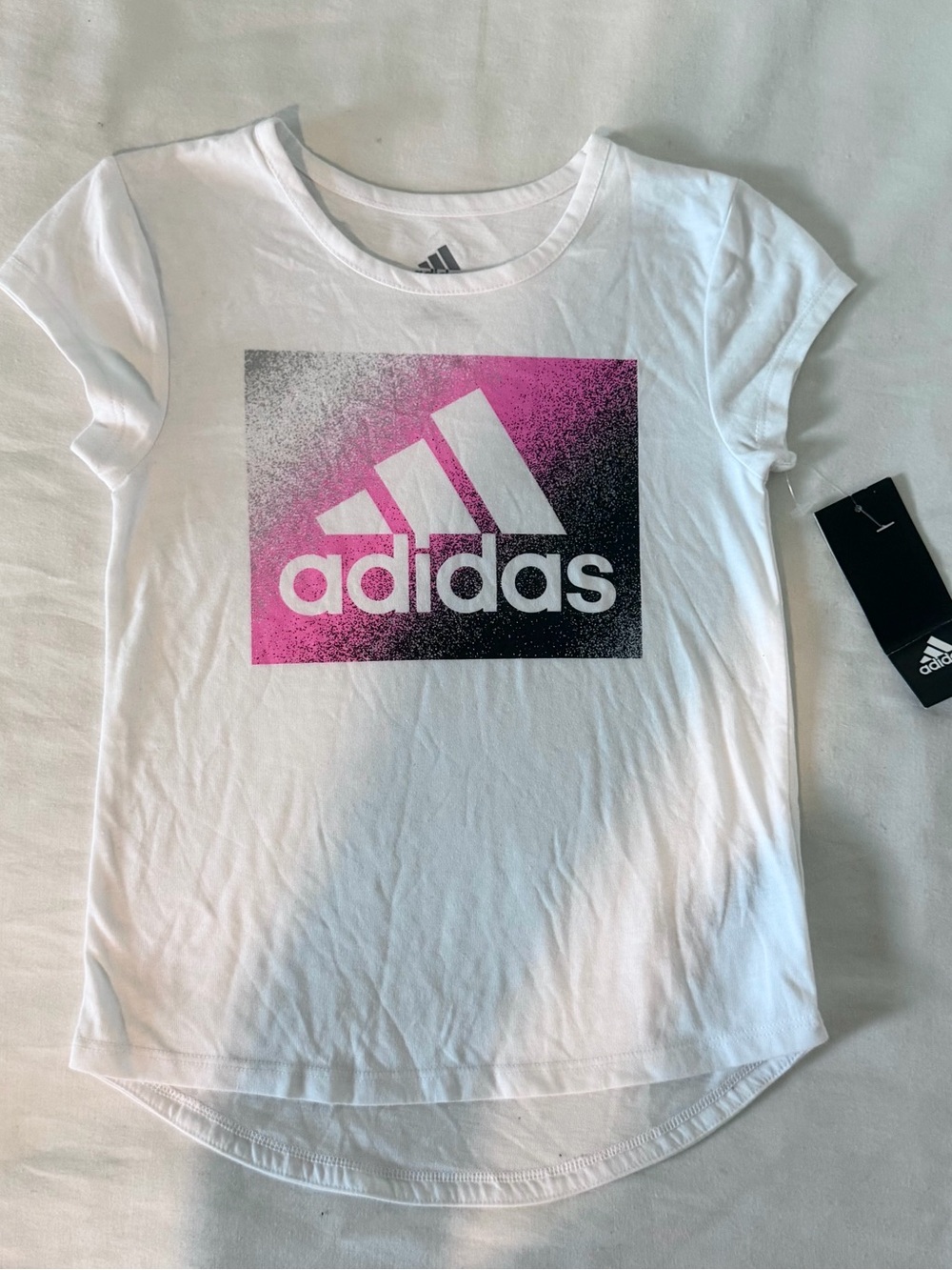 Adidas Girls Toddler 2pc Short Set- 5T - Picture 2 of 4